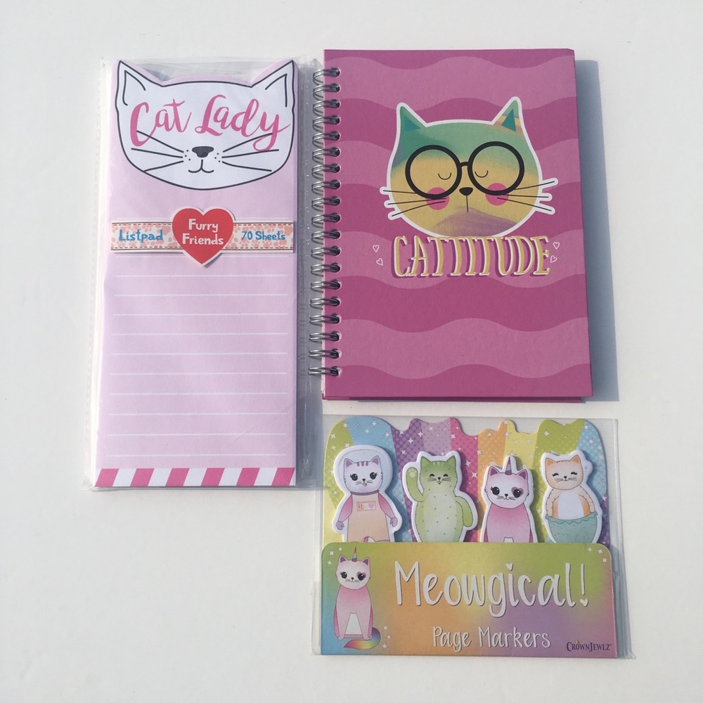 Sold The purrrfect Cat Lady Gift Notebook Note Pad